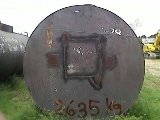 ถังน้ำตาล ยาว 6.86 เมตร สูง 1.95 เมตร กว้าง 1.95 เมตร ขนาดบรรจุ 28,000 ลิตร