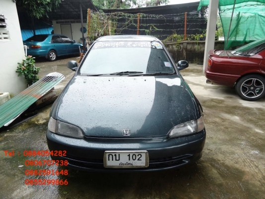 ขาย Honda civic 4d สีเขียวสวย ปี 2537 ราคา 95,000 บาท +++++++++ ขาย Honda civic 4d สีเขียวสวย ปี 2537 ราคา 95,000 บาท +++++++++