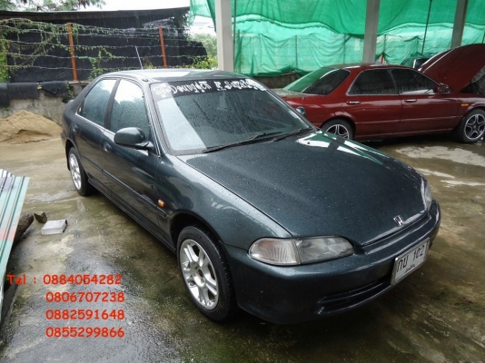 ขาย Honda civic 4d สีเขียวสวย ปี 2537 ราคา 95,000 บาท +++++++++