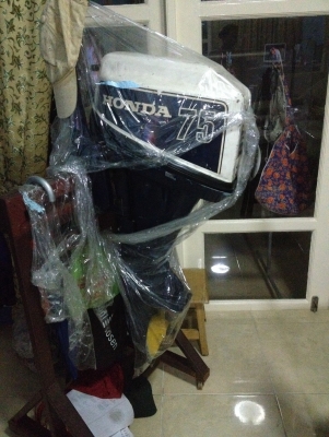 ขายเครื่องเรือ Honda 7.5 แรง+เรือยาง 9.1ฟุต ขายเครื่องเรือ Honda 7.5 แรง+เรือยาง 9.1ฟุต