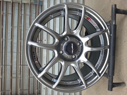 lenso project e ขอบ 15 4/100 ของใหม่ พร้อมยางใหม่ 195/55/15 ปี13