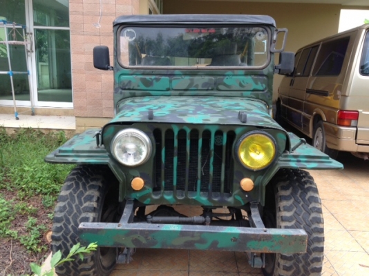 Jeep willy Ford ช่วงสั้น ขับซ้าย ทะเบียนครบ ภาษี56