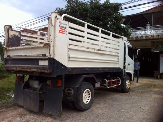 รถฮีโน่ 6 ล้อดั้ม FC4J 150 แรงม้า ปี 51  ( รถวิ่ง 3x,xxx กม. )  สนใจติดต่อ 081 - 6079515