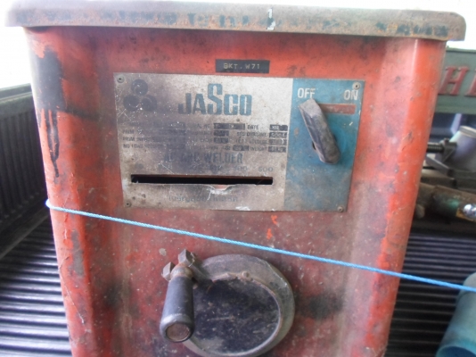 ตู้เชื่อม 500 แอมป์ ยี่ห้อ JASCO  8,500  พร้อมใช้