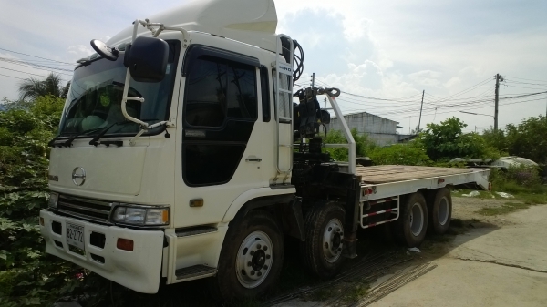 12ลัอHINO ท้ายลาด2เพลาหัวโปรเฟีย เครื่องEP100 Tc เทอร์โบอินเตอร์ฯติดเฮียบ 5 ตัน