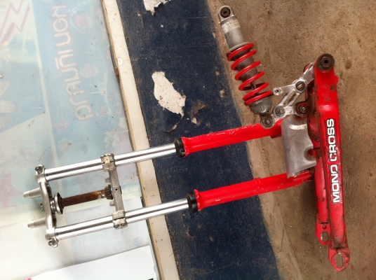 โช๊คหน้า+หลัง ty250