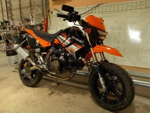 ขาย KSR สีส้ม