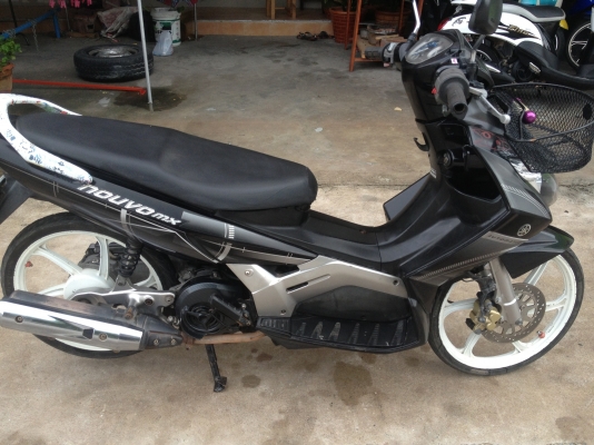 ขายนูโว mxปี50 ล้อแม็ก เครื่องเดิม ชุดสีสวย พร้อมใช้งาน ภาษีไม่ขาด