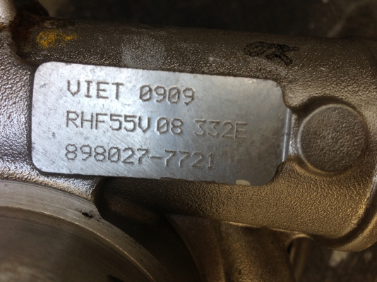 ขายเทอร์โบ IHI F55V