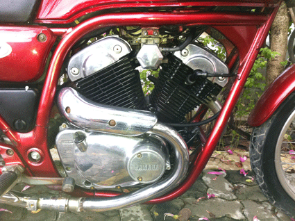 Yamaha SRV 250 รถประกอบใหม่