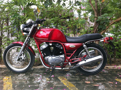 Yamaha SRV 250 รถประกอบใหม่