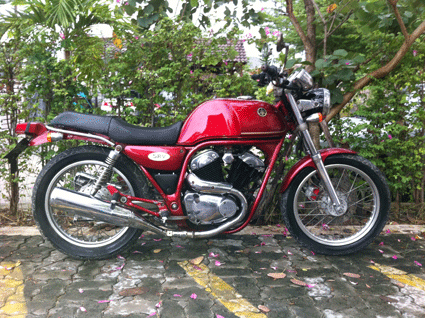 Yamaha SRV 250 รถประกอบใหม่