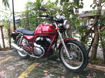 Yamaha SRV 250 รถประกอบใหม่