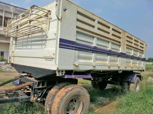 ขายด่วน รถบรรทุก 18 ล้อ พ่วงแม่+ลูก ดั้มพ์ ยี่ห้อ HINO รุ่น MEGA / 260 แรงม้า