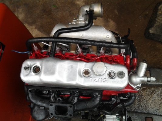 ขายเครื่องยนต์ดีเซล  ISUZU  4JG2  ขนาด 3100 C.C.  พร้อมใช้งาน   22000-บาท