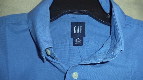 เชิ๊ตแขนยาว GAP สีฟ้า สภาพใหม่ เชิ๊ตแขนยาว GAP สีฟ้า สภาพใหม่
