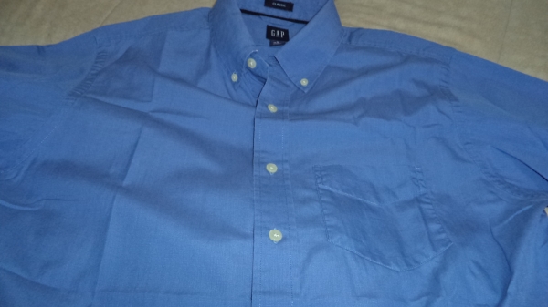 เชิ๊ตแขนยาว GAP สีฟ้า สภาพใหม่ เชิ๊ตแขนยาว GAP สีฟ้า สภาพใหม่