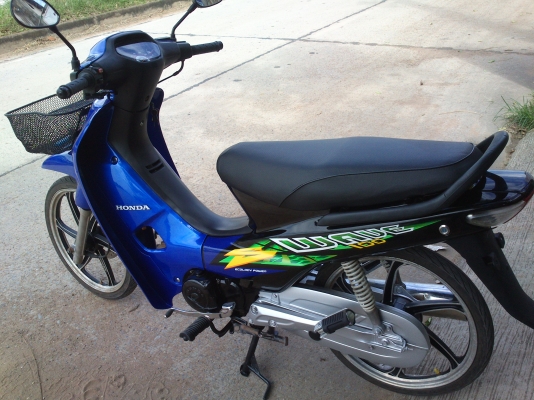 เวฟ 100 ปี52 สีน้ำเงินดำล้อแม็กซ์  ราคา 14,500บาทค่ะ