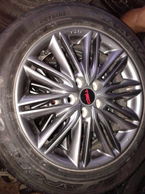 แม็ก TRD ขอบ 16 5รู139 พร้อมยางปี 11 205 55 16 1ชุด