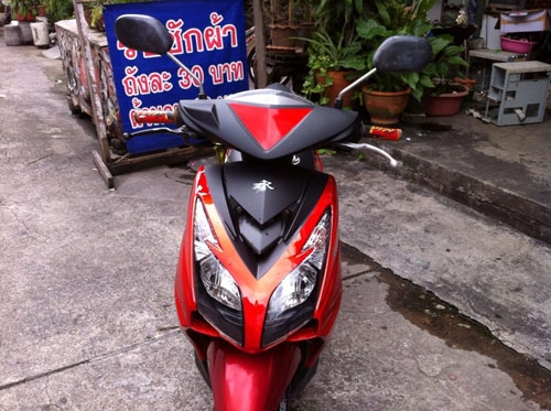 mio ปี 51 ไฟคู่ สีส้ม  เครื่องเดิม แน่นๆ เอกสารชุดโอนลอยครบ ทดลองขับได้จ้า