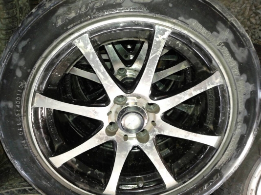 แม็กขอบ 15 สวยๆ พร้อมยาง 195 50 15 ปี 10 4รู100