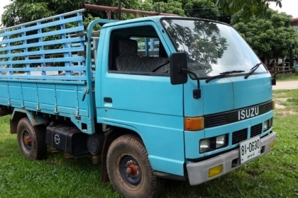 ISUZU NKR ELF88 เกียรยาว ยกหัวได้ เพาเวอร์ มี 2คันให้เลือก สีส้มห้างแท้ปี 33 เกียรยาวพร้อมหลังคาโดยสาร