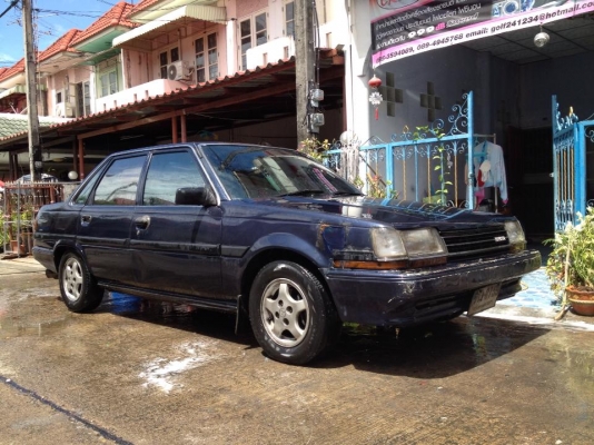 ขออณุญาตขายครับ toyota corona st 150 เเกสเเล้ว ล้อเเม็ก ระบบไฟครบๆ ใช้ได้หมด ภายในเบาะหนังสวยมาก กระจกไฟฟ้า เซ็นทัลล็อก ตัวท็อป ภาษีหมดปี 57 ไดชาจใหม่ เเอรหนาว ประหยัดมากขับกลับจากนครปฐม หมดไป 50บาท ใช้งานได้ปกติเอาไปขับได้เลยไม่ค้องทำอะไร ราคาเวฟ 125i อย