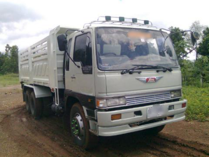 ขายรถบรรทุกสิบล้อดั๊มพ์ HINO 3M ปี 39 เครื่องเดิม 240 แรง เกียร์อิตั้น 2 เพลาดั๊มพ์สามมิตร