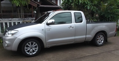 TOYOTA-HILUX VIGO D4D EXTRACAB(E) เปลี่ยนเครื่อง  1UZ  AT ปี2006