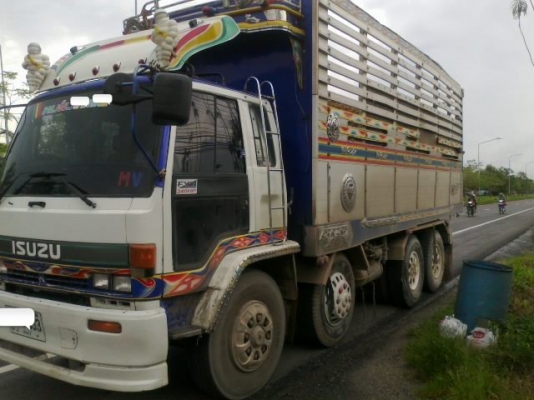 ขายรถ 12 ล้อดัมพ์ ISUZU ROCKY 195 แรงม้า ราคา 1100000