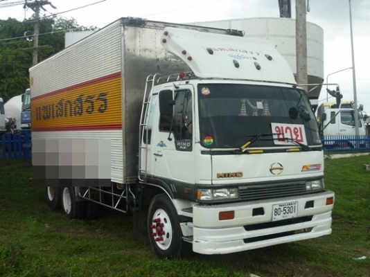 HINO HITECH  195 HP 6 สูบ 10 ล้อ 1พลา ตู้เปียก