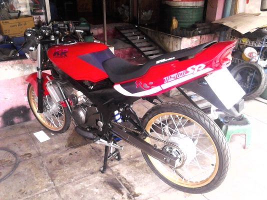 KAWASAKI VICTOR ถูกๆ ทำใหม่ทั้งคัน