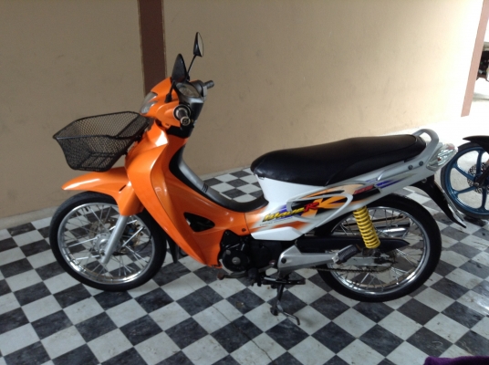 ขาย!!!เวฟ125R ปี48 รถเครื่องดีคับ มีเล่มทะเบียนครบ ภาษีไม่หมด