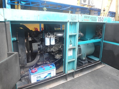 ขายเครื่องปั่นไฟ ขนาด 150 KVA.