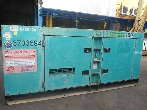 ขายเครื่องปั่นไฟ ขนาด 150 KVA.