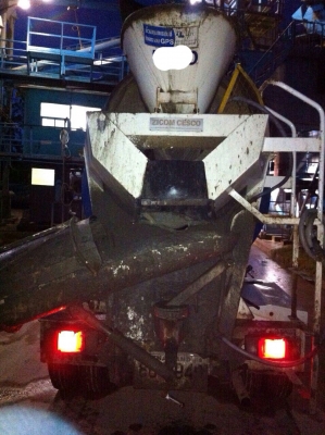 รถโม่ปูน 6ล้อ