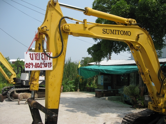 ขายด่วนรถแมคโคร SUMITOMO แบบ S100 เก่านอกไม่เคยใช้งานในไทย  เจ้าของขายเอง
