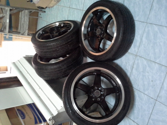 ขายล้ขายล้อ 17 พร้อมยาง FALKEN 205/45 ขายล้ขายล้อ 17 พร้อมยาง FALKEN 205/45