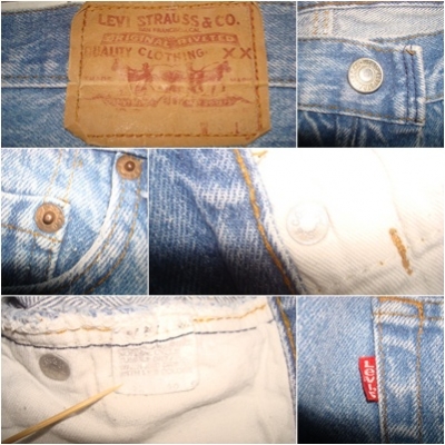 # 9093 # ยีนส์ Levi's 501 ผ้าทราย ของแท้ มือสอง เอว 36นิ้วครึ่ง ยาว 30 เนื้อทรายสวย ตะเข็บสวย made in usa # 9093 # ยีนส์ Levi's 501 ผ้าทราย ของแท้ มือสอง เอว 36นิ้วครึ่ง ยาว 30 เนื้อทรายสวย ตะเข็บสวย made in usa