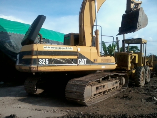 ขายแม็กโคร  CAT 325   BB เก่ายี่ปุ่นเอกสารเล่มทะเบียน