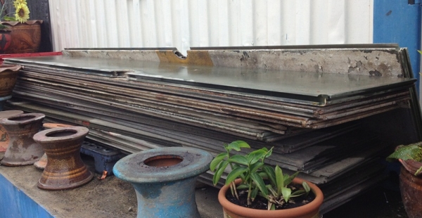 ของเข้าแล้วครับ 6/12/56 แผ่นอลูมิเนียมรองขารถเครนโทรสอบถามได้26000บาท 0888563012