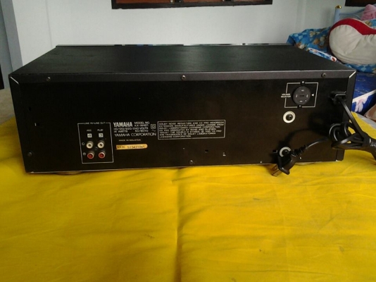 ขายTAPE คู่ YAMAHA NATURAL SOUND CASSETTE DECK KX-W421