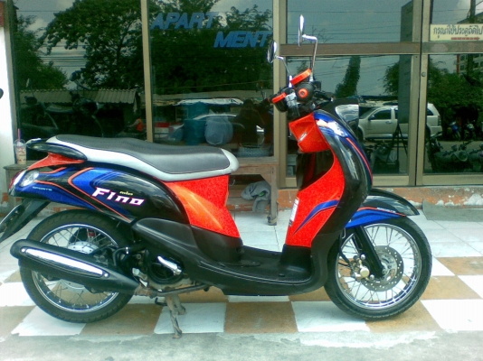 Fino ลายสปอร์ต ปี 2555 รถสวยวิ๊งงามๆ ราคาถูก Fino ลายสปอร์ต ปี 2555 รถสวยวิ๊งงามๆ ราคาถูก