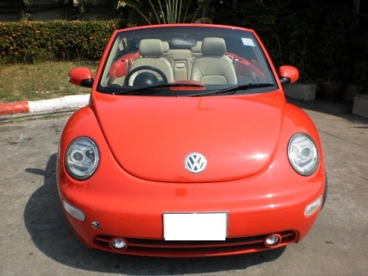 ปี 2004 VOLKSWAKEN BEETLE 2.0 A/T Cabriolet ปี 2004 VOLKSWAKEN BEETLE 2.0 A/T Cabriolet