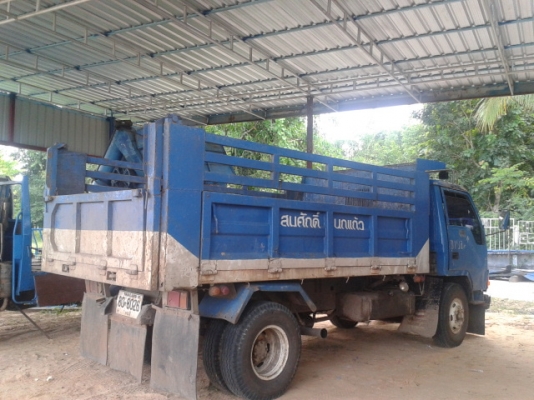 หกล้อดั้มมิตซู115แรงรถห้างแท้ ปี39สภาพเดิมๆมีแอร์ เพาเวอร์ ยางเต็ม6เส้น พายในสวยอุปกรณ์ครบ ทะเบียนพร้อมโอน