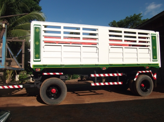 หางพ่วงดั้ม 6 เมตร สวยมาก ราคาถูก ใช้งานปีเดียว