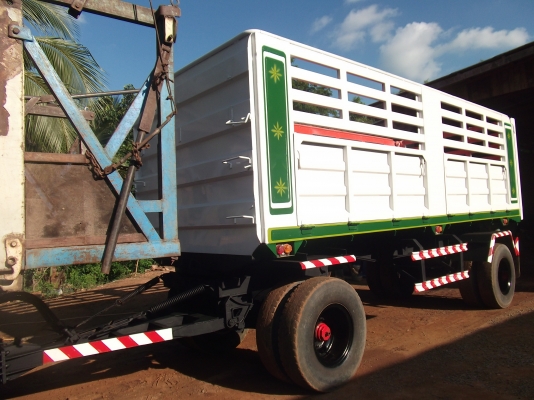 หางพ่วงดั้ม 6 เมตร สวยมาก ราคาถูก ใช้งานปีเดียว