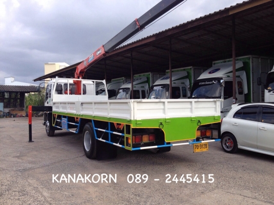 *** ขายไปจังหวัดกรุงเทพมหานครเรียบร้อย *** ขาย ISUZU DECA FTR 200 แรง ( EURO 2 ) ปี 2547 เฮี๊ยบ UNIC 3.7 ตัน 6 ปลอก ท้อง V หกเหลี่ยม