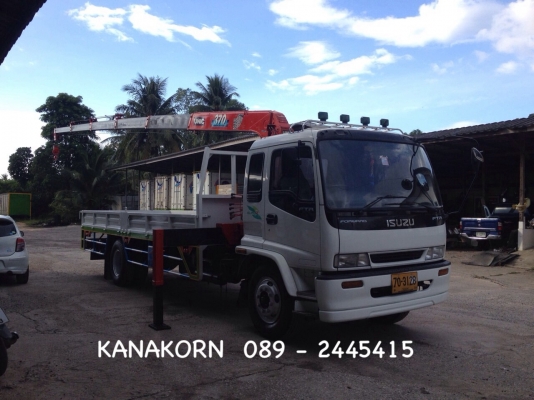 *** ขายไปจังหวัดกรุงเทพมหานครเรียบร้อย *** ขาย ISUZU DECA FTR 200 แรง ( EURO 2 ) ปี 2547 เฮี๊ยบ UNIC 3.7 ตัน 6 ปลอก ท้อง V หกเหลี่ยม