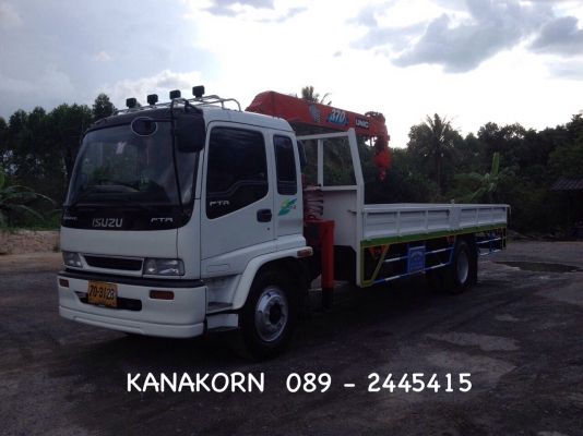*** ขายไปจังหวัดกรุงเทพมหานครเรียบร้อย *** ขาย ISUZU DECA FTR 200 แรง ( EURO 2 ) ปี 2547 เฮี๊ยบ UNIC 3.7 ตัน 6 ปลอก ท้อง V หกเหลี่ยม